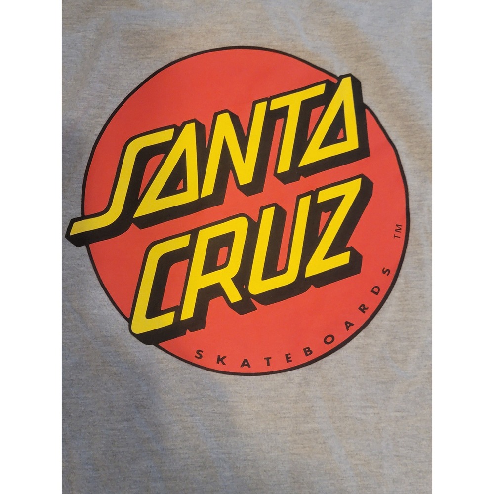 Santa Cruz Skateboards Long Sleeve Graphic Tee Streetwear Top Size 16 kids xl - Picture 6 of 6